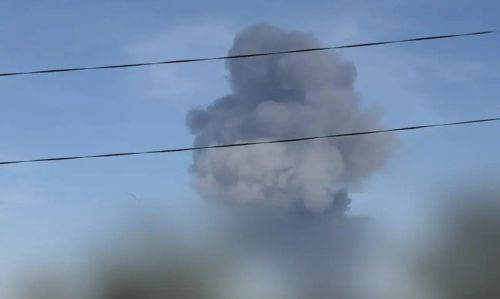 В Нижнекамске очевидцы зафиксировали задымление в районе города