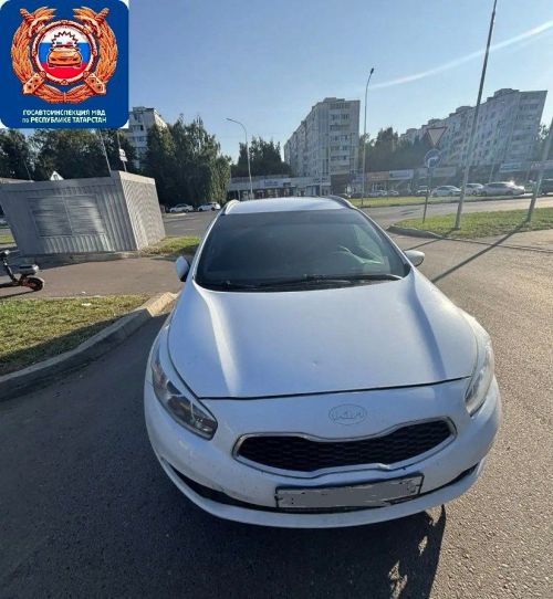 В Челнах ребенок пострадал в ДТП с электросамокатом и легковым автомобилем