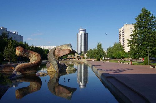 Бульвар Энтузиастов в Набережных Челнах