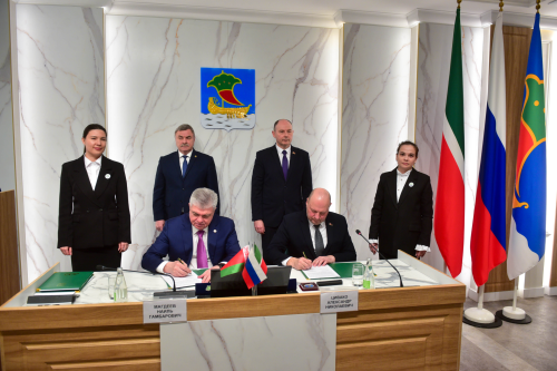 Набережные Челны и белорусский Жодино подписали соглашение о сотрудничестве