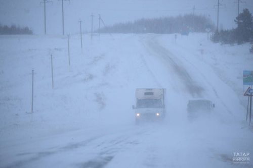 В МЧС напомнили жителям Татарстана о безопасности во время метели и снегопада