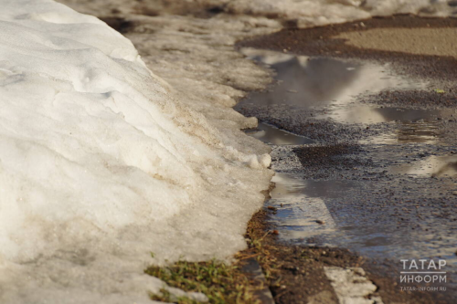 В Челнах вывезли 660 тыс. кубометров снега перед паводком